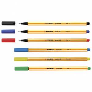 Flomaster 0,4 mm Point 88/58 Stabilo lila
