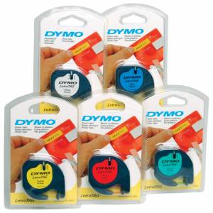 Vrpca LT 12 mmx4m plastična Dymo 91202 žuta