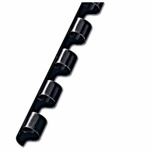 Spirala plastična fi- 6 mm pk100 Fornax crna