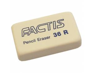 Gumica sintetička 36R Factis bijela-KOMAD