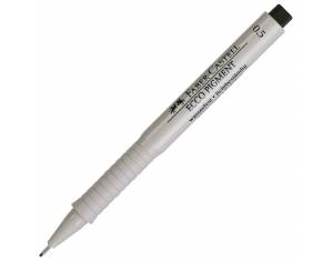Flomaster za tehničko crtanje 0,5 mm Ecco Pigment Faber-Castell 166599 crni