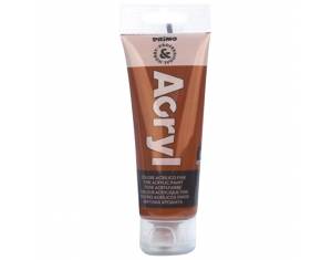 Boja akrilna  75ml pvc tuba Primo 420TA75730 smeđa