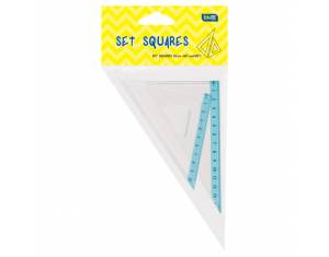Trokut pvc 18 cm (45°+60°) pk2 srednji Educa blister