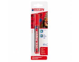 Marker permanentni 1-5mm klinasti vrh Edding 330/1 crveni blister