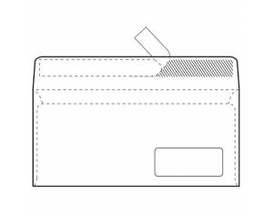 Kuverte ABT-PD strip 80g pk100 Fornax