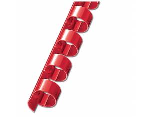 Spirala plastična fi-28mm pk50 Fornax crvena