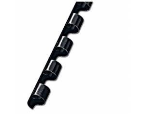 Spirala plastična fi-10 mm pk100 Fornax crna
