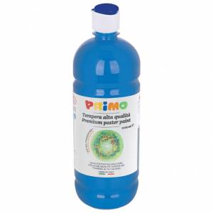 Boja tempera 1litra Primo 203TL1000501 plava cyan