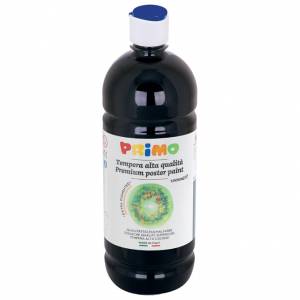 Boja tempera 1litra Primo 203TL1000800 crna