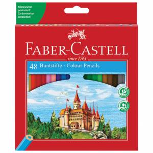 Boje drvene 48boja Faber-Castell 120148 blister