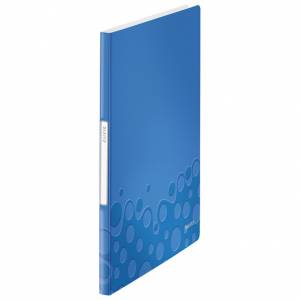 Mapa uložna varena A4 s 20 fascikli "U" Wow Leitz 46310036 plava