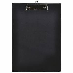 Ploča klip+kvačica A4 kartonski pp Fornax crna