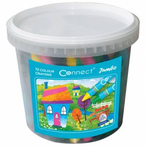 Boje voštane 72boje pvc kantica Jumbo Connect