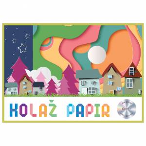 Kolaž papir 25 listova A4 Connect