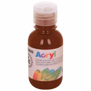 Boja akrilna 125ml Primo 402TA125745 zagasito smeđa