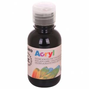 Boja akrilna 125ml Primo 402TA125800 crna