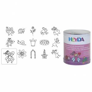 Žig s motivom za djevojčice pk15 Heyda 20-48884 87