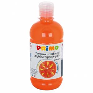 Boja tempera 0,5 litre Primo base 202BR500250 narančasta