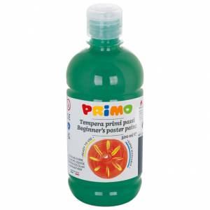 Boja tempera 0,5 litre Primo base 202BR500630 tamnozelena
