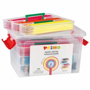 Boje drvene 216boja (18x12boja) u pp kutiji Primo 507MAT216