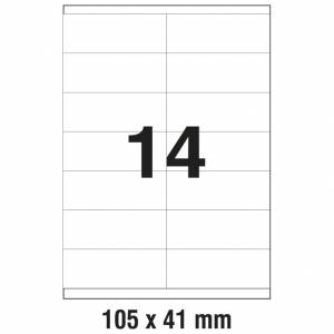 Etikete ILK 105x41 mm pk100L Zweckform 3477