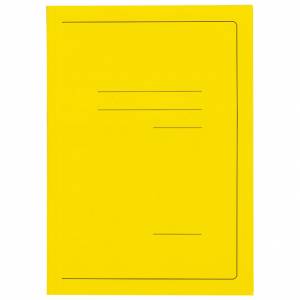 Fascikl klapa karton lak A4 215g Vip Fornax žuti
