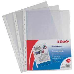 Fascikl uložni A4 90my pp sjajni Copy Safe pk50 Esselte 395097500