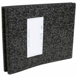 Mapa Data 9609 za papir 234 mmx12" Orbi 9609 marmorirana crna