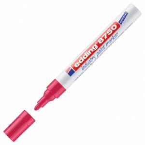 Marker industrijski lakirajući 2-4 mm Edding 8750 crveni