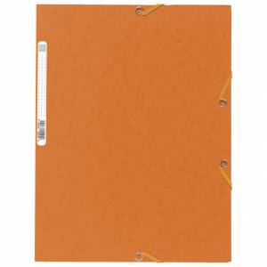 Fascikl klapa s gumicom chartreuse A4 Exacompta 55504E narančasti