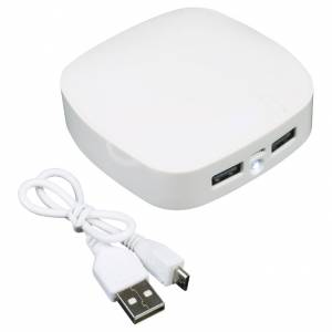 Punjač za mobilne uređaje plastični prijenosni bijeli!!