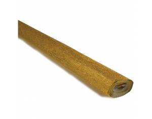 Papir krep  60g 50x150 cm Cartotecnica Rossi 401 metalik zlatni