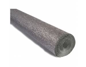 Papir krep 180 g 50x250 cm Cartotecnica Rossi 802 metalik srebrni
