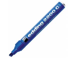 Marker permanentni 1-5 mm klinasti vrh Edding 2200 C plavi