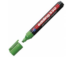 Marker permanentni 1-5 mm klinasti vrh Edding 330 zeleni