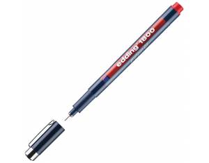 Flomaster za tehničko crtanje profipen 0,1 mm Edding 1800 crveni
