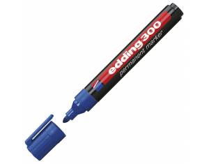 Marker permanentni 1,5-3mm okrugli vrh Edding 300 plavi