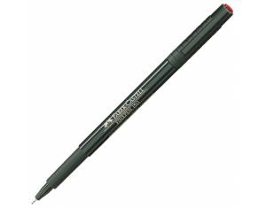 Flomaster finepen 0,4mm Faber-Castell 1511 crveni