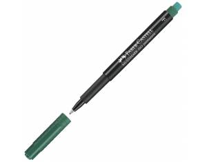 Marker permanentni 0,6 mm Multimark Faber-Castell 151363 zeleni