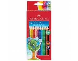 Boje drvene  12boja Grip 2001 Faber-Castell 112412