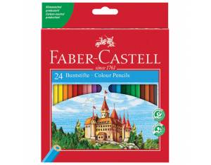 Boje drvene  24boje Faber-Castell 120124 blister