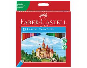 Boje drvene  48boja Faber-Castell 120148 blister