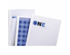 Korice za termo uvez  6 mm 220g sjajne A4 pk100 GBC TC080670 bijele