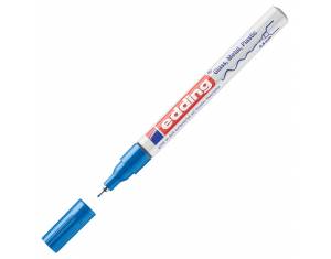 Marker permanentni lakirajući 0,8 mm Edding 780 plavi