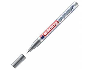 Marker permanentni lakirajući 0,8 mm Edding 780 srebrni