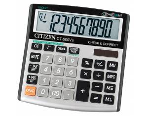 Kalkulator komercijalni 10mjesta Citizen CT-500VII srebrni blister