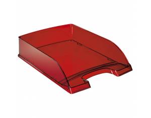 Ladica za spise Leitz 52260028 prozirno crvena