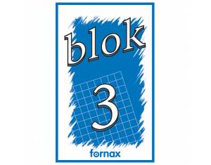 Blok za bilješke  80x130mm 50L br.3 Fornax