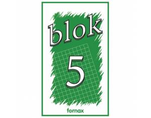 Blok za bilješke 100x170mm 50L br.5 Fornax