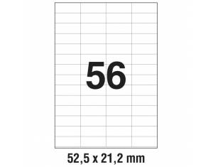 Etikete ILK  52,5x21,2 mm pk100L Zweckform 3668